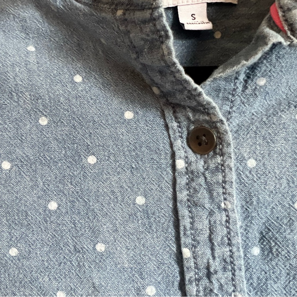 Kim Rogers Button-Down Polka Dot Shirt – Size Small - Picture 8 of 9